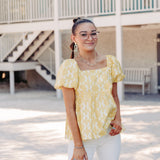 White High Rise Crop Flare