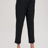 Charcoal Tapered Leg Pant