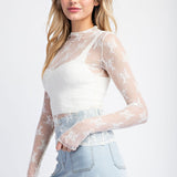Bundle Lace Sheer Mesh