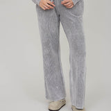 Charcoal Ribbed Lounge Pant