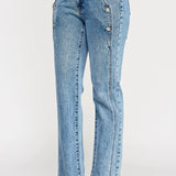 Dad Jean Scallop Pocket | High Rise