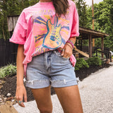 Double Trouble High Rise Midi Short