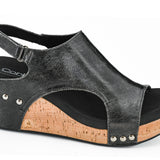 Carley | Black Crackle