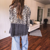 Livin Wild Leo + Black Oversize Blazer