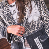Livin Wild Leo + Black Oversize Blazer