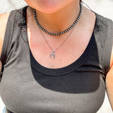 Horseshoe Sterling Silver Necklace