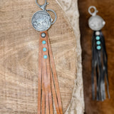 Buffalo Fringe Key Chain