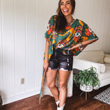 Black High Rise Shorts