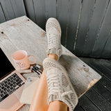 Severine Studded High Top Star Sneaker