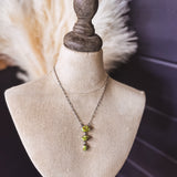 Palomino Triple Drop Cufflink Chain Necklace