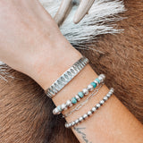 Oxidized Diamond Cuff