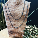 30" SS Mini Paperclip Chain Necklace