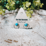 All Around Turquoise Post Earring