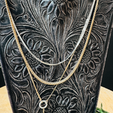 All The Chic Things Multi Layer Drop Necklace