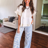 All The Love Patchwork Pant