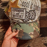 Navajo Pearl Bow Trucker Hat Band