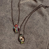 Call a Spade Turquoise Necklace