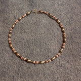 Torpedo Pink Conch + Sterling Silver Pearls | 14"