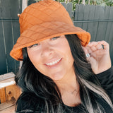 Quilted Bucket Hat
