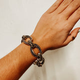 Triple Oval Toggle Bracelet