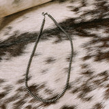 5MM SAUCER BEAD NECKLACE