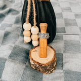 Triple Miniball Thick Stacker Ring