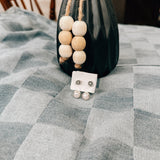 Pearl Tulip Hang Earring