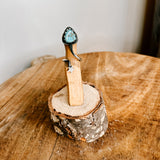 Star Oxidized Ring with Turq