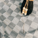 Howlite Moon Necklace