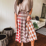 Plaid Mix It Up Skirt