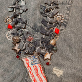 In The Heartland American Flag Choker