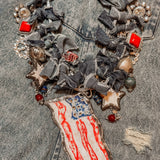 In The Heartland American Flag Choker