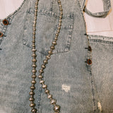 Tibet Long Disc Necklace