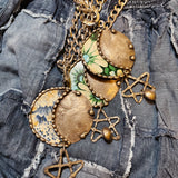 The Moon & The Stars Tin Necklace