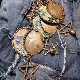 The Moon & The Stars Tin Necklace