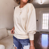 Relaxed Crew Pullover