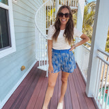 Cream Ivory Floral Crochet Mesh