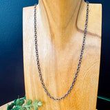 Cuff Link Chain 22" Necklace