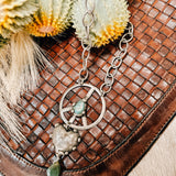 Peace Heart Long Necklace
