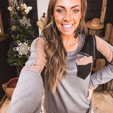Contrast Thermal Long Sleeve