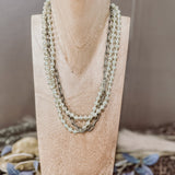 Double Glitz Chain Necklace
