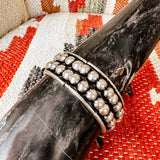 Stretch Faux Navajo Pearl Bracelet
