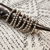 Faux Metals Stretch Bracelet