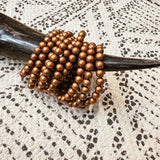 Faux Metals Stretch Bracelet
