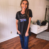 Butterfly Embellished Tee
