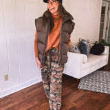 Brown Puffin Vest