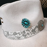 SS + Turquoise Hat Pin