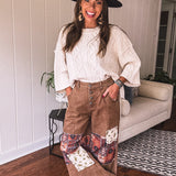 Powder Cream Cable Knit Sweater