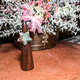 Rope Star Sterling Ring