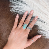 Rope + Dot Ring with TQ Bar